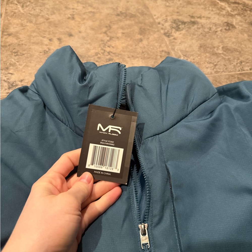 Mack Russo Blue Men’s Hybrid Jacket XXL NWT Style IT2302 SKU #INV00882 - Picture 6 of 12